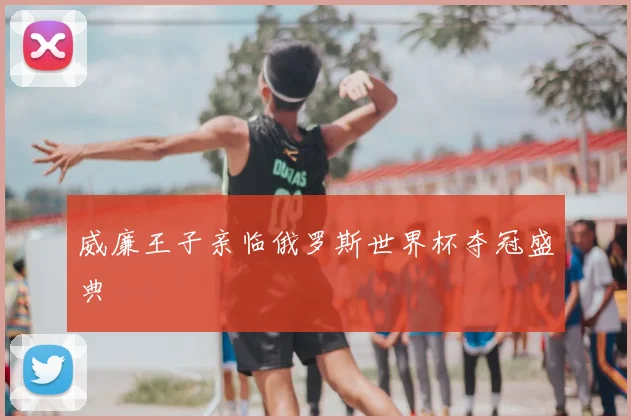 威廉王子亲临俄罗斯世界杯夺冠盛典